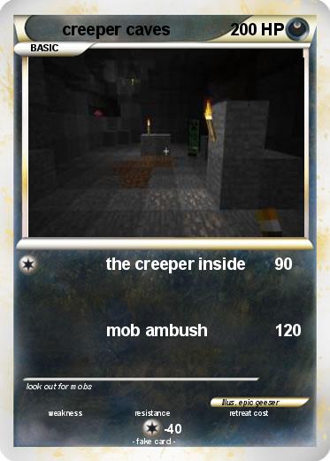 Pokemon creeper caves