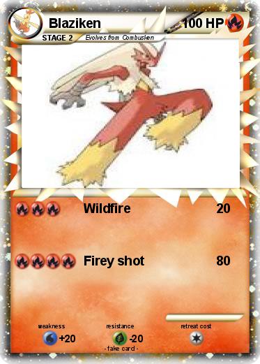 Pokemon Blaziken