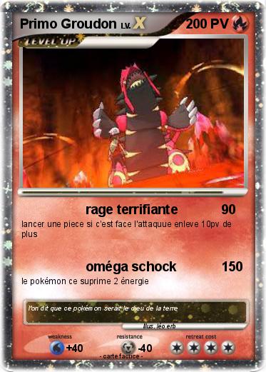 Pokemon Primo Groudon