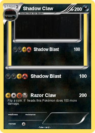 Pokemon Shadow Claw
