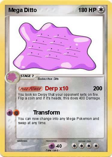 Pokemon Mega Ditto