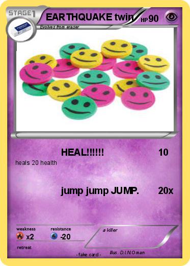 Pokemon EARTHQUAKE twin
