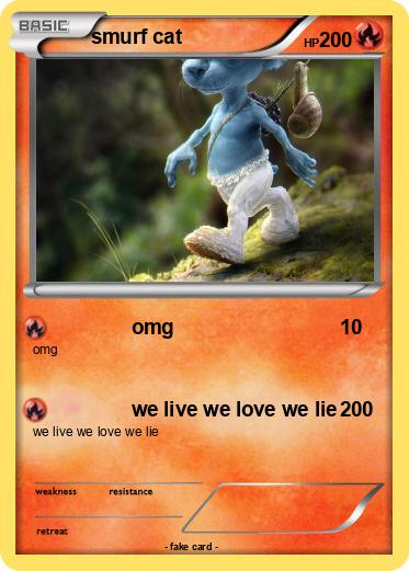 Pokemon smurf cat