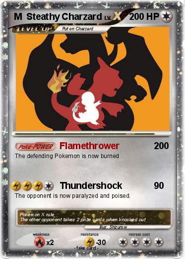 Pokemon M  Steathy Charzard