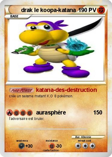 Pokemon drak le koopa-katana