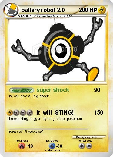 Pokemon battery robot 2.0