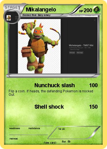 Pokemon Mikalangelo