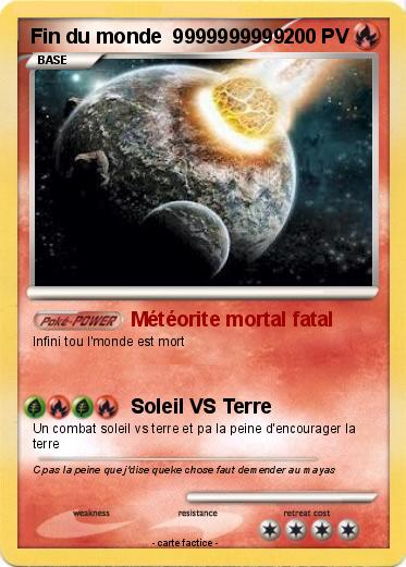 Pokemon Fin du monde  9999999999