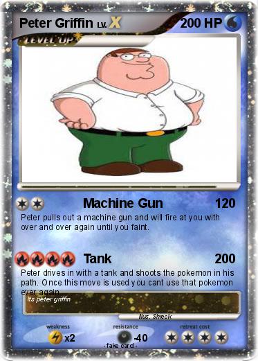 Pokemon Peter Griffin