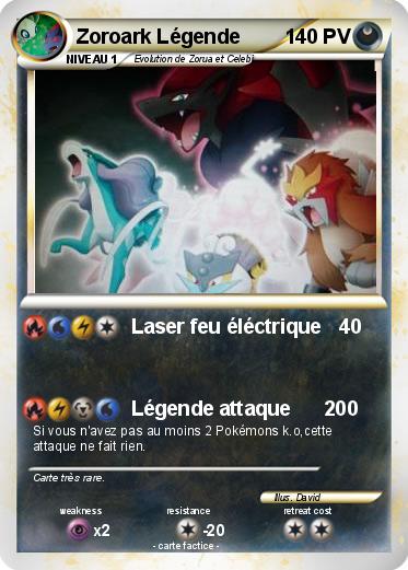 Pokemon Zoroark Légende