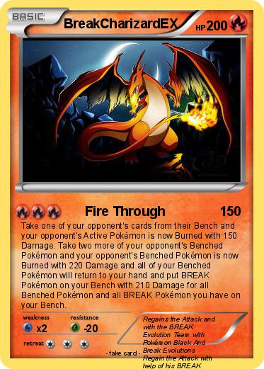 Pokemon BreakCharizardEX