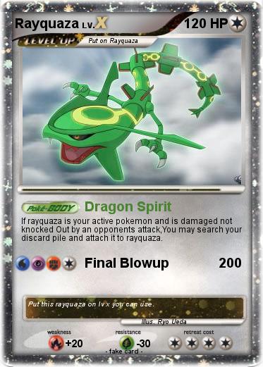 Pokemon Rayquaza