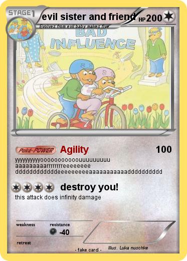 Pokemon evil sister and friend