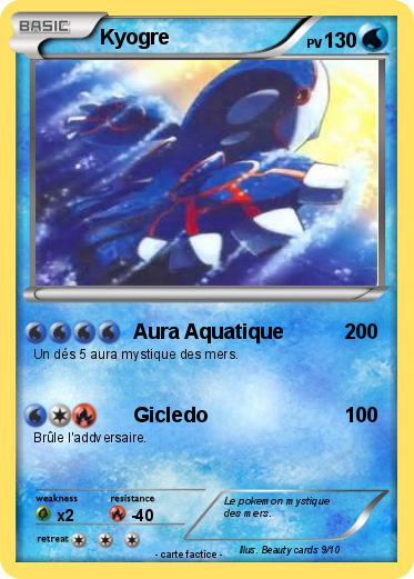 Pokemon Kyogre
