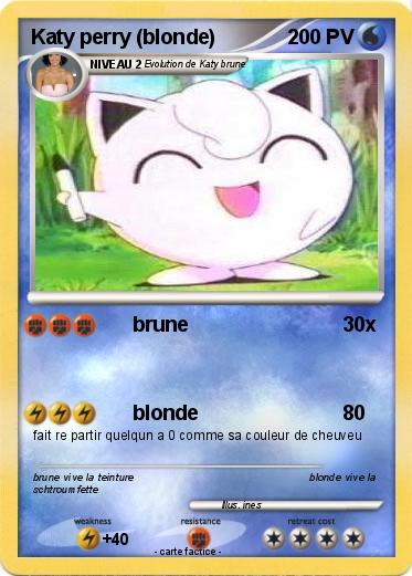 Pokemon Katy perry (blonde)