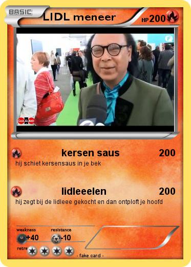 Pokemon LIDL meneer