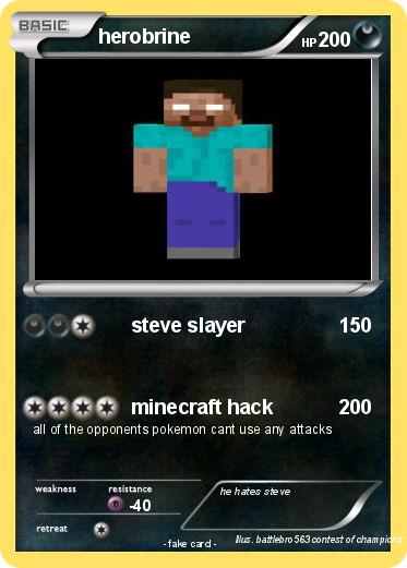 Pokemon herobrine