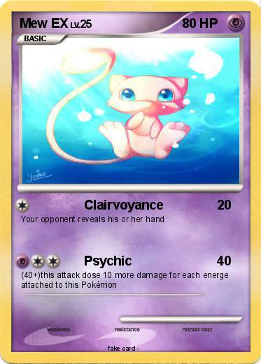 Pokemon Mew EX