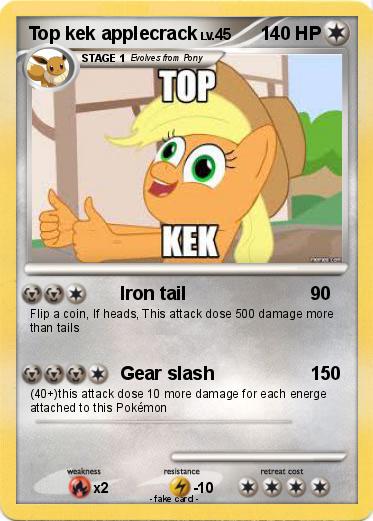 Pokemon Top kek applecrack