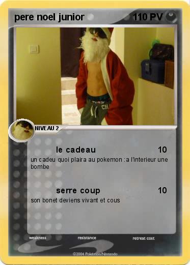 Pokemon pere noel junior