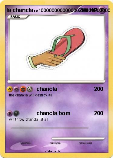 Pokemon la chancla