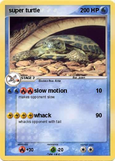 Pokemon super turtle