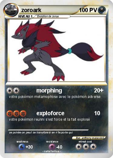 Pokemon zoroark