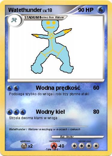Pokemon Watethunder