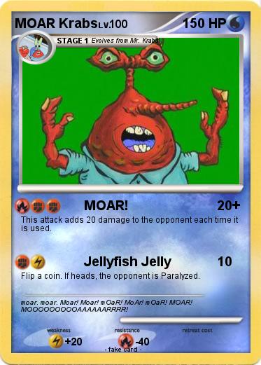 Pokemon MOAR Krabs