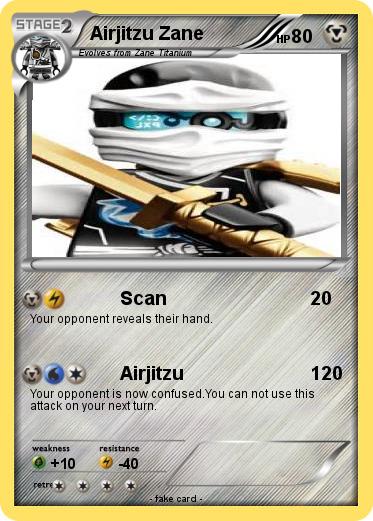 Pokemon Airjitzu Zane