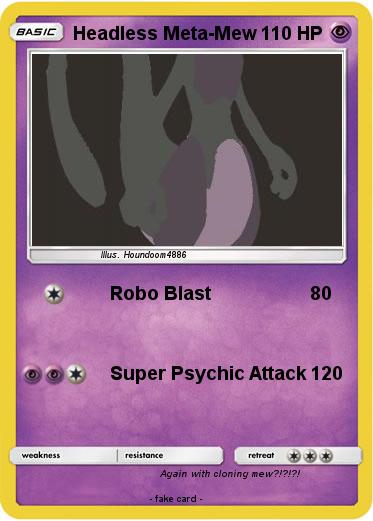 Pokemon Headless Meta-Mew