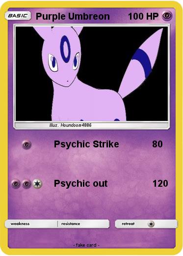 Pokemon Purple Umbreon