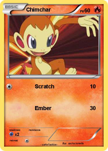 Pokemon Chimchar