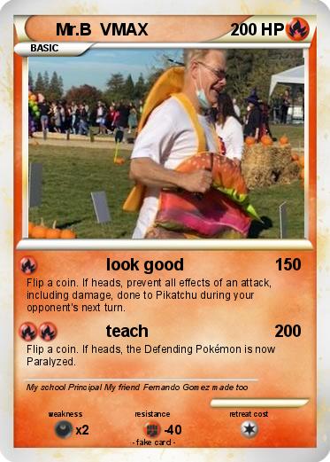 Pokemon Mr.B  VMAX