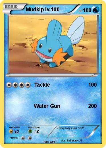 Pokemon Mudkip lv.100