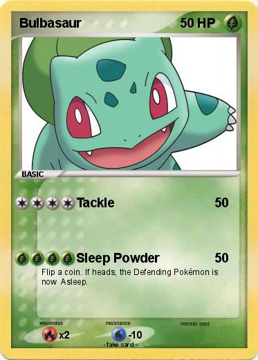 Pokemon Bulbasaur