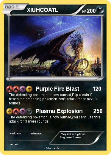 Pokemon XIUHCOATL