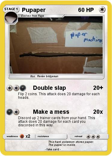 Pokemon Pupaper