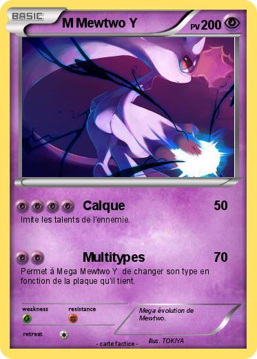 Pokemon M Mewtwo Y
