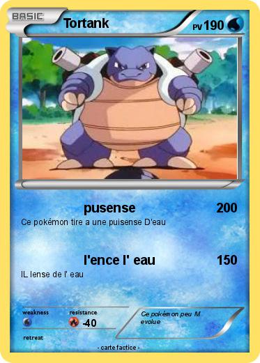 Pokemon Tortank