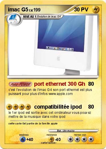 Pokemon imac G5