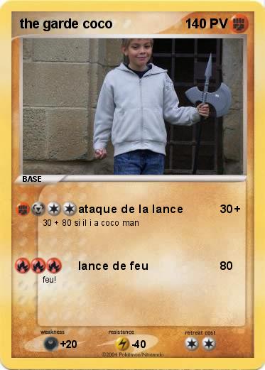 Pokemon the garde coco