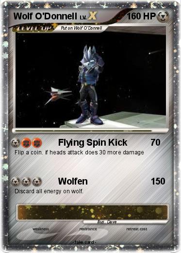 Pokemon Wolf O'Donnell