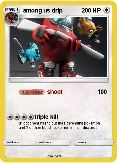 Pokemon among us drip