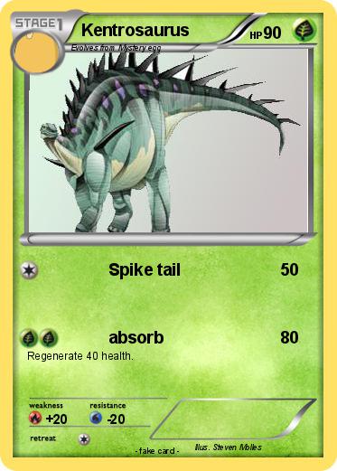 Pokemon Kentrosaurus