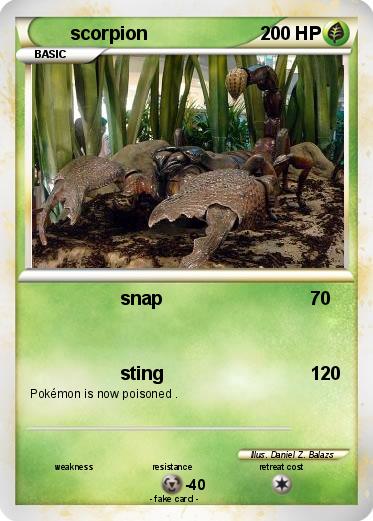 Pokemon scorpion