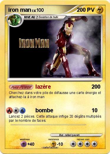 Pokemon iron man