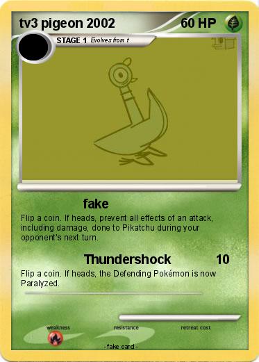Pokemon tv3 pigeon 2002