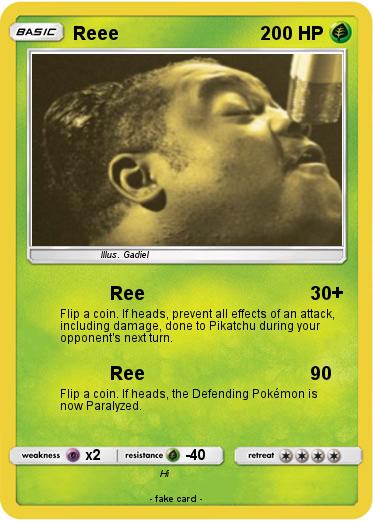 Pokemon Reee
