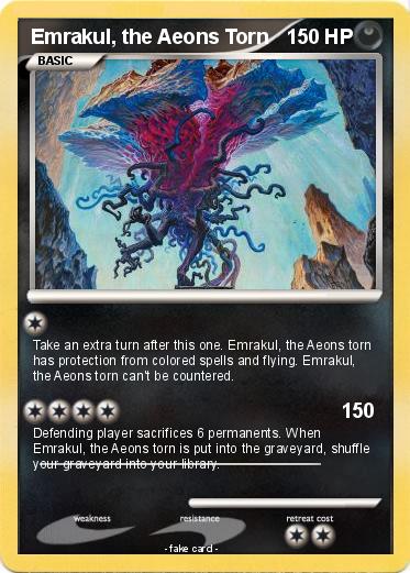 Pokemon Emrakul, the Aeons Torn